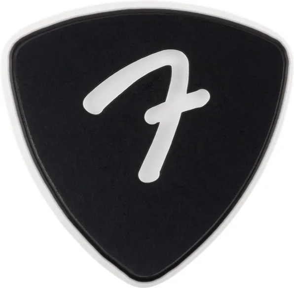 Fender F Grip 346 Picks, 1.5mm, Black, 3 Pack