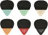 Fender Mojo Grip Picks, Dura-Tone Delrin 0.71, 3 Pack