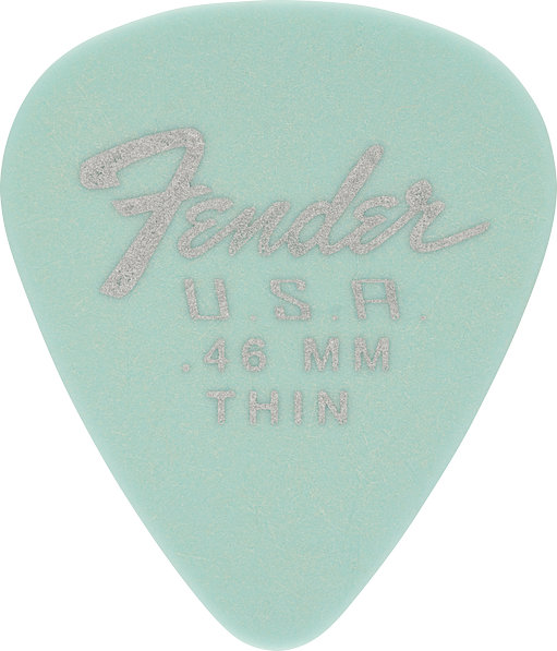 Fender Dura-Tone 351 Shape, .46, Daphne Blue, 12-Pack