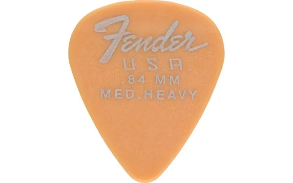 Fender Dura-Tone 351 Shape, .84, Butterscotch Blonde, 12-Pack