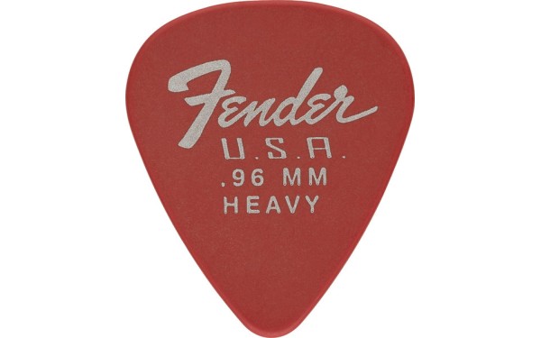 Fender Dura-Tone® Delrin Picks, 351 Shape, 12 Pack