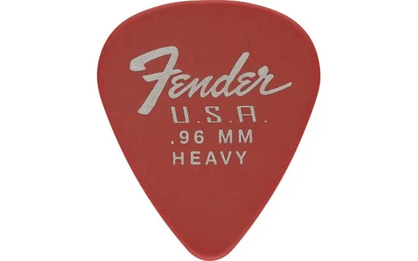 Fender Dura-Tone 351 Shape, .96, Fiesta Red, 12-Pack