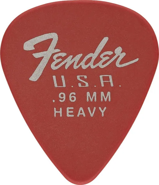 Fender Dura-Tone 351 Shape, .96, Fiesta Red, 12-Pack