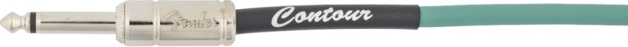 Fender Contour™ Кабел за китара, Sherwood Green, 6.3mm/6.3mm, 3m