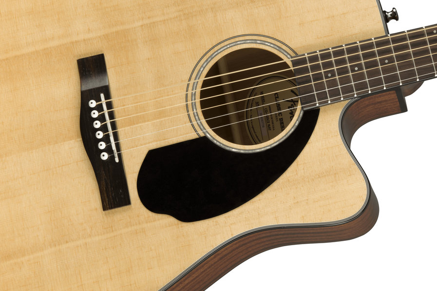 Fender CD-60SCE Dreadnought, Walnut Fingerboard, Natural