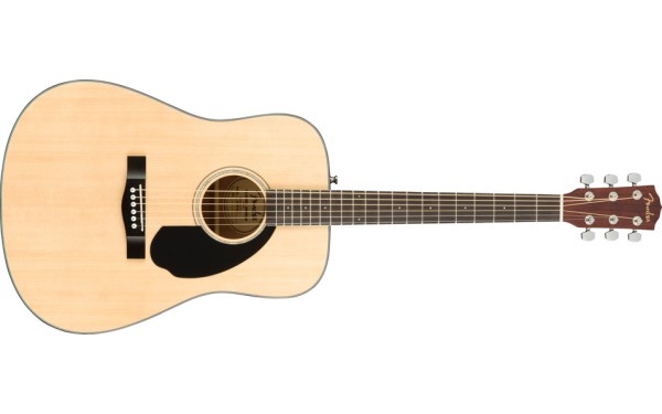 Fender CD-60S Dreadnought, Walnut Fingerboard, Natural