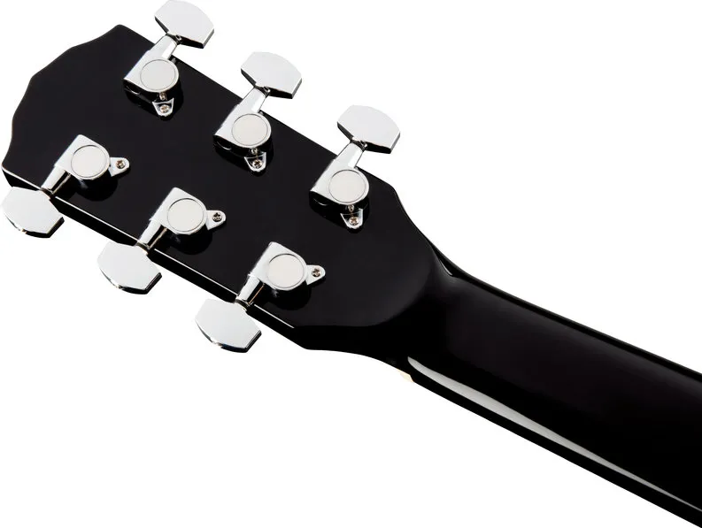 Fender CD-60SCE Dreadnought, Walnut Fingerboard, Black