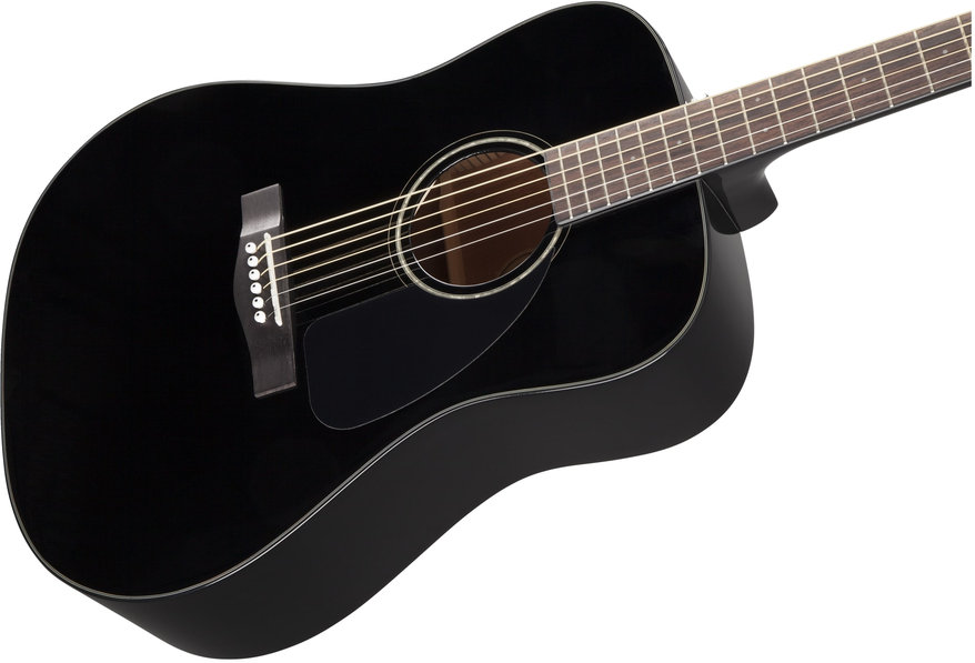 Fender CD-60 Dreadnought V3 DS Blk WN
