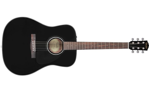 Fender CD-60 Dreadnought V3 DS Blk WN