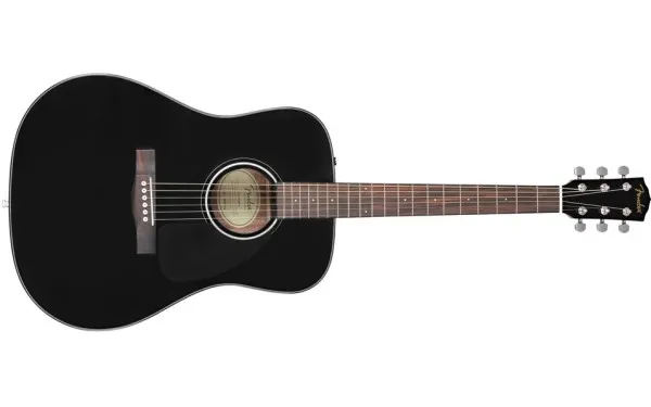 Fender CD-60 Dreadnought V3 DS Blk WN