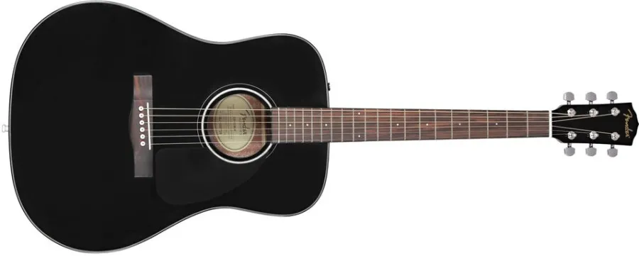 Fender CD-60 Dreadnought V3 DS Blk WN
