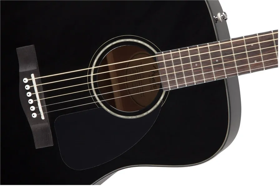 Fender CD-60 Dreadnought V3 DS Blk WN