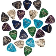 Fender Premium Picks, 351 Shape , Multi-Color, 24 Pack
