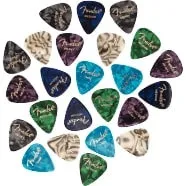 Fender Premium Picks, 351 Shape , Multi-Color, 24 Pack