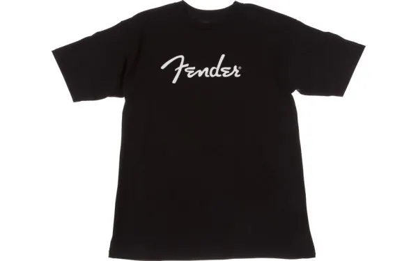 Fender Spaghetti Logo Tee Blk - L