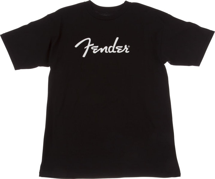 Fender Spaghetti Logo Tee Blk - L