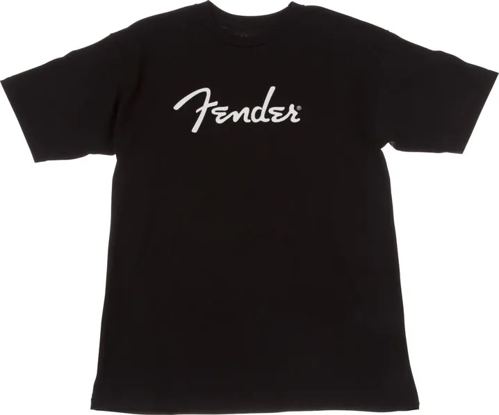 Fender Spaghetti Logo Tee Blk - L