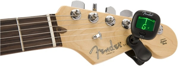 Fender FT-1 Pro Clip-On Tuner, Black