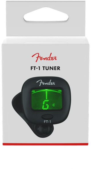 Fender FT-1 Pro Clip-On Tuner, Black