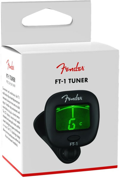 Fender FT-1 Pro Clip-On Tuner, Black
