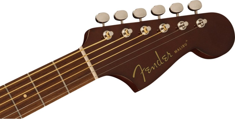 Fender Malibu Player, Walnut Fingerboard, Gold Pickguard, Sunburst