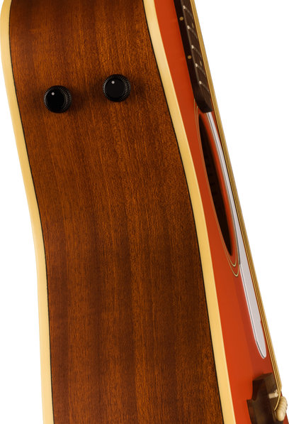 Fender Malibu Player, Walnut Fingerboard, Gold Pickguard, Sunburst