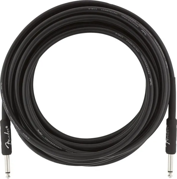 Fender PRO, Кабел за китара, 6.3mm/6.3mm, 5.5m