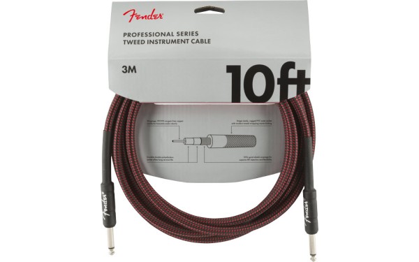 Fender PRO Red Tweed, 6.3mm/6.3mm, 3m