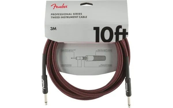 Fender PRO Red Tweed, 6.3mm/6.3mm, 3m