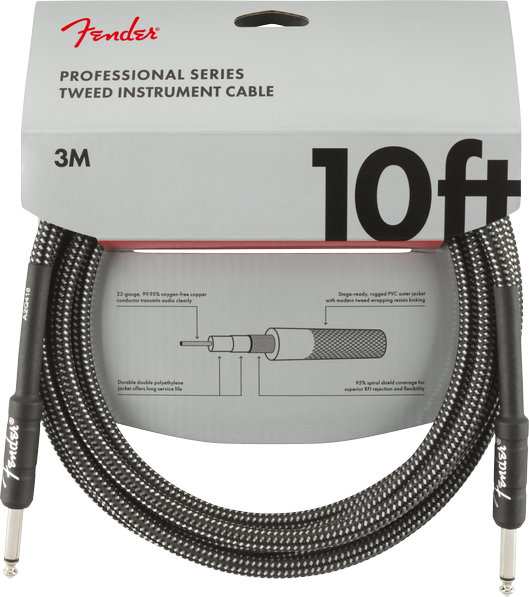 Fender PRO Gray Tweed, 6.3mm/6.3mm, 3m