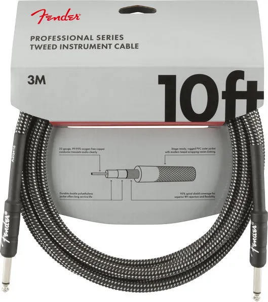 Fender PRO Gray Tweed, 6.3mm/6.3mm, 3m