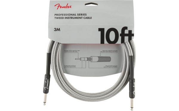 Fender PRO White Tweed, 6.3mm/6.3mm, 3m
