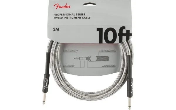 Fender PRO White Tweed, 6.3mm/6.3mm, 3m
