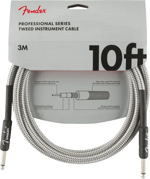 Fender PRO White Tweed, 6.3mm/6.3mm, 3m