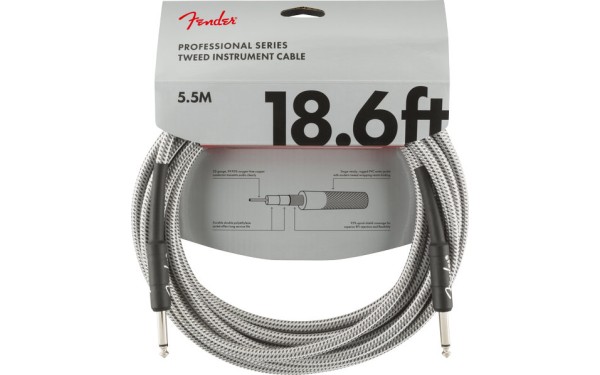 Fender PRO White Tweed, 6.3mm/6.3mm, 5.5m