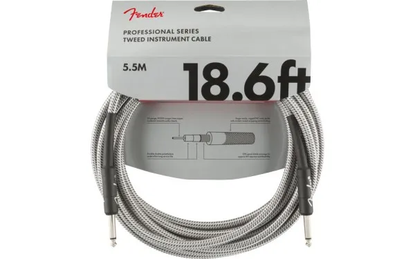 Fender PRO White Tweed, 6.3mm/6.3mm, 5.5m