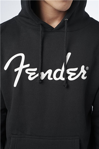 Fender Spaghetti Logo Hoodie Blk - M