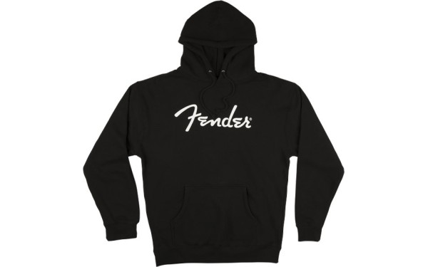 Fender Spaghetti Logo Hoodie Blk - L