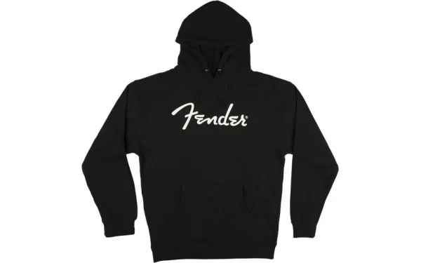 Fender Spaghetti Logo Hoodie Blk - L