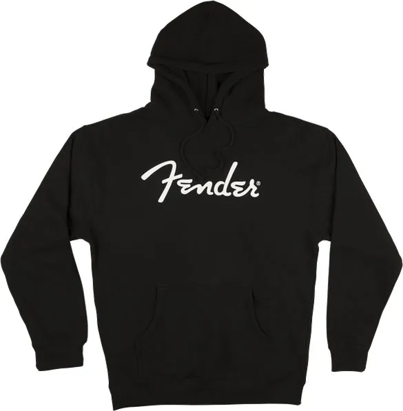 Fender Spaghetti Logo Hoodie Blk - L