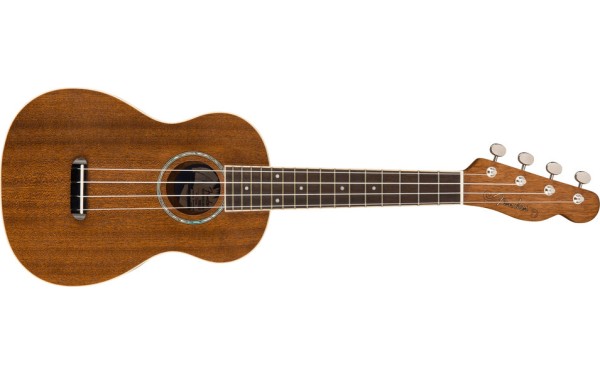Fender Zuma Concert Ukulele, Walnut Fingerboard, Natural