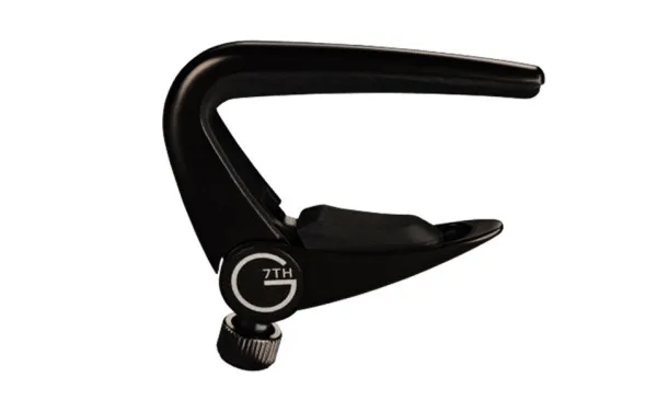 G7th Newport Steel String Satin Black