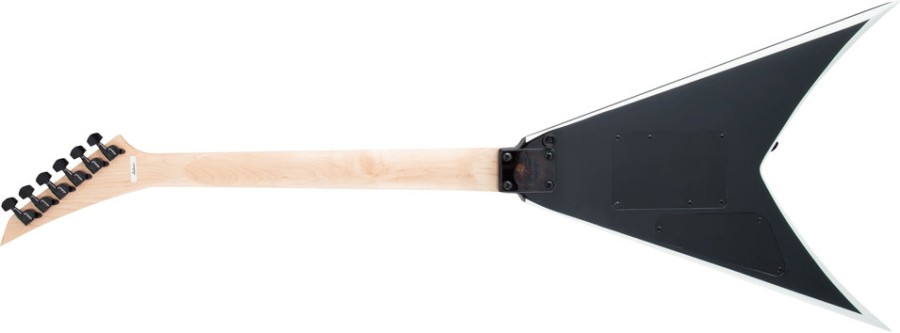 Jackson King V™ JS32, Black with White Bevels