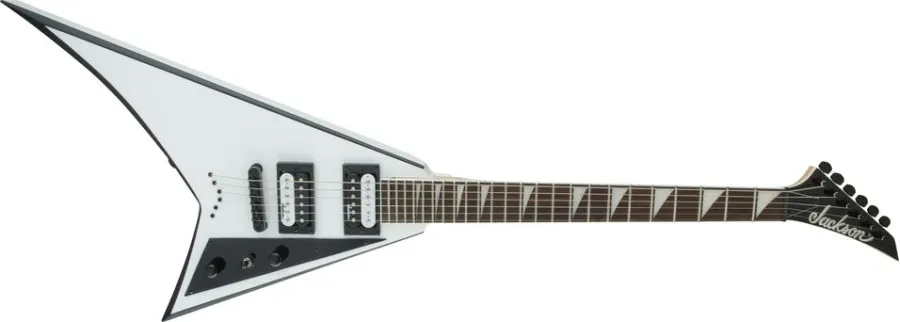 Jackson Rhoads JS32T, White with Black Bevels