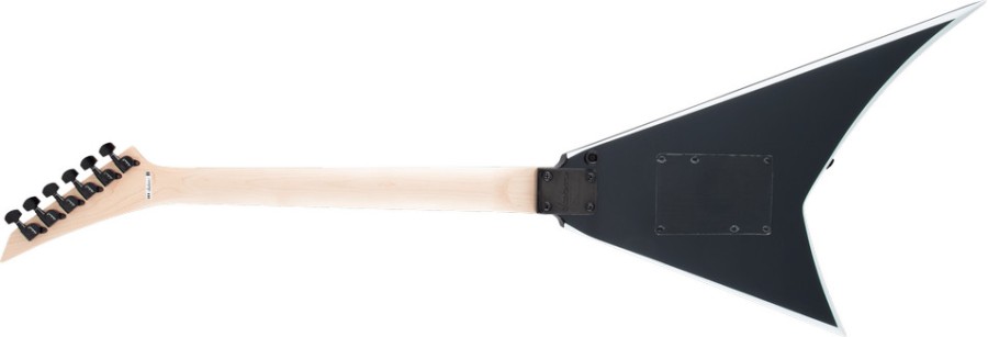 Jackson JS Series Rhoads JS32, Amaranth Fingerboard, Black with White Bevels
