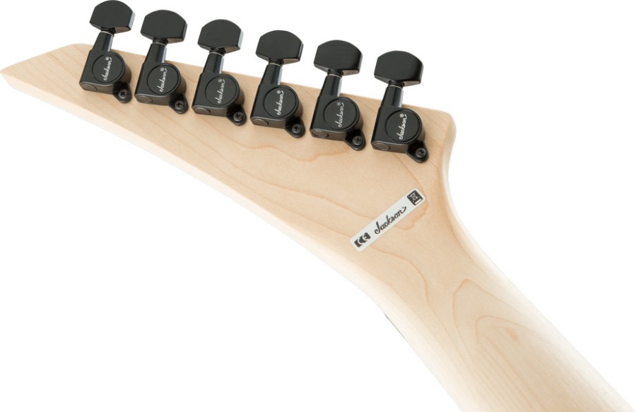 Jackson JS Series Rhoads JS32, Amaranth Fingerboard, Black with White Bevels