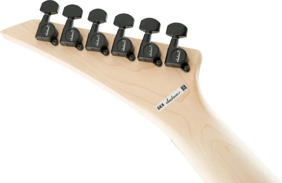 Jackson JS Series Rhoads JS32, Amaranth Fingerboard, Black with White Bevels
