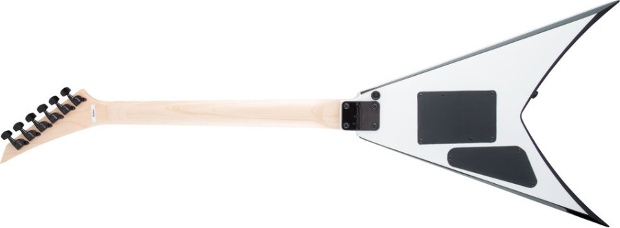 Jackson King V™ JS32, White with Black Bevels