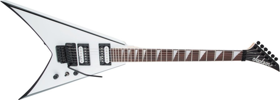 Jackson King V™ JS32, White with Black Bevels