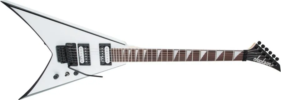 Jackson King V™ JS32, White with Black Bevels